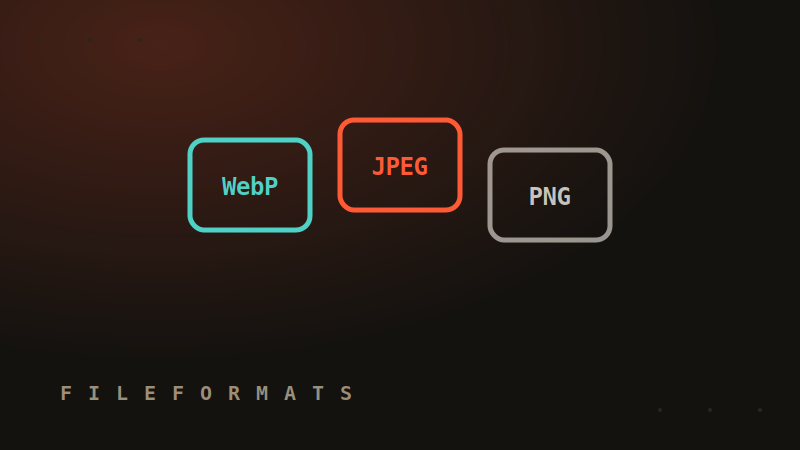 WebP vs JPEG vs PNG: Which Format Should Bloggers Use?